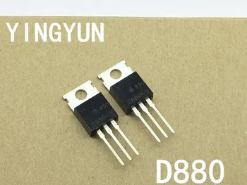 10 бр./лот Транзистор D880 KSD880-Y 2SD880 D880-Y TO-220 NPN транзистор 3A 60 В
