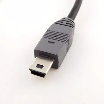 1бр Мини USB Тип B един Мъж Към Мъж И 5-Пинов Конвертор OTG Адаптер за Синхронизация Полето за Кабел за предаване на данни на 20 см