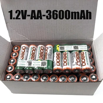 Dolidada Nieuwe Aa Batterij 3600 Mah Oplaadbare Batterij, 1.2 V Ni-Mh Aa Batterij, Geschikt Voor Klokken, muizen, Computers