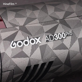 Godox AD300 Pro Външна Светкавица За Защита на Кожата От чесане Защитно Фолио Godox AD300Pro Speedlight Премия Стикер, Защитен Стикер За Кожата