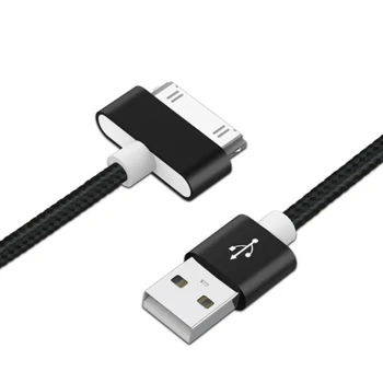 USB кабел за Бързо Зареждане за iphone 4 s 4S 3G 3GS iPad 1 2 3 iPod Nano ап 30-пинов адаптер за Зарядно устройство Кабел за Синхронизация на данни