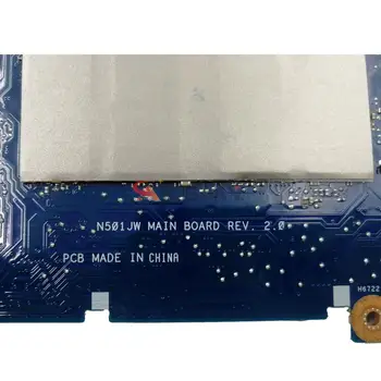 Дънна платка N501JW За ASUS N501JW UX501J G501J UX50JW FX60J дънна Платка на лаптоп с I7-4710HQ GTX960M 8G RAM Тест