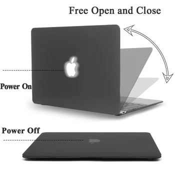 Калъф за Apple Macbook Air 13/11 инча/MacBook Pro 13/16/15 Инча Твърд Калъф за лаптоп + Капак на клавиатурата