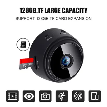 Мини Камера A9 Оригиналната IP Камера 1080P smart Home Security IR Магнитна Безжична Мини Камера S Видеонаблюдение