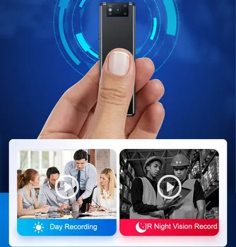 Мини Камера За Сигурност Micro, Cam Digital Smart Home Life Spia Невидим Oculta Action Vigilancia Body Безжичен Dvr Записващо Устройство