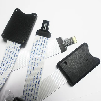 Ново записване е 25 см/48 см/62 см TF за Micro SD карта Гъвкав удължител Удължител Адаптер, четец на автомобилен GPS mobile