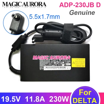 Тънък DELTA ADP-230JB D 19,5 V 11.8 A 230 W Зарядно За лаптоп ACER Predator Triton 500 PT515-52-762E Адаптер за захранване 5,5x1,7 мм