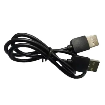 Черно 400 mm (L) Кабел За Предаване на Данни Кабел USB 2.0 мъж Към Мъж удължителен кабел Адаптер Кабел За Предаване на Данни Кабел Конектори За PC, Смартфон