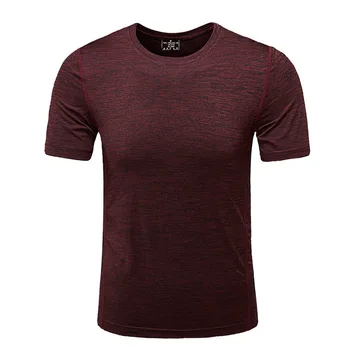 111207 Мъжки празна тениска, за мъже пролет тениска от памук с къс ръкав, мъжки ежедневни тениска в ретро стил, мъже