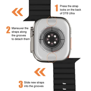 2022 Новата 8 Серия Smartwatch DT8 Ултра Безплатна Доставка Спортни Измерване на Температурата на Тялото Bluetooth Говорещи Часовници за Мъже И Жени