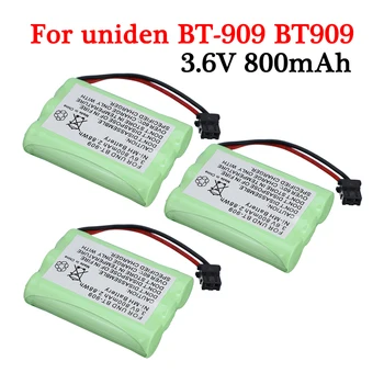 3,6 На 800 mah NI-MH Батерия За UND uniden BT-909 BT909 батерия за безжичен телефон 3 * AAA nimh 800 ма 3,6 В акумулаторни батерии