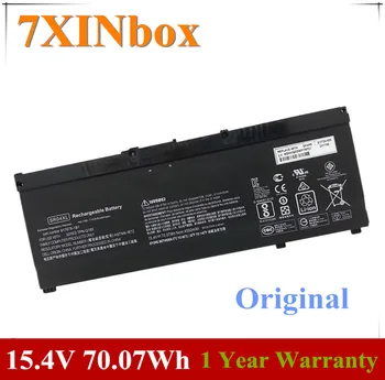 7XINbox 15,4 V 70.07 Wh 4550 ма Оригинална Батерия за лаптоп SR04XL За HP 15-CE015DX 917678-1B1 917724-855 TPN-Q193 Серия Таблет