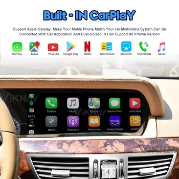 Android 12 За Mercedes BENZ S Class W221 CL W216 2005-2013 Автоматична Система за Автомобил IPS Екран Мултимедиен плейър GPS Carplay