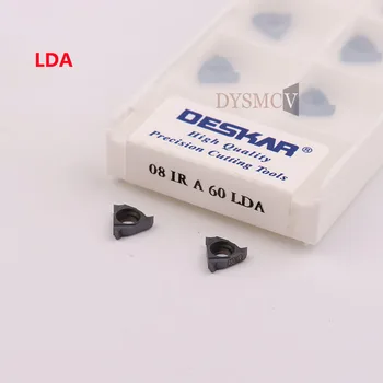 DESKAR оригинал 06IR 08IR A55 A60 ISO LDA LDC резьбовая поставяне с ЦПУ твердосплавная поставяне на струг резьбонарезной струг инструмент
