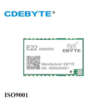 E22-400M30S Suzan SX1268 433 Mhz RF Модул SMD IPEX Печат Дупка от 1 W Далечен бой Безжичен предавател и приемник на данни