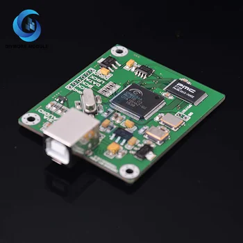 HIFI CM6631A Дигитален Интерфейс USB за IIS SPDIF Изход на Звуковата Карта Съвместим Декодер Amanero Такса КПР