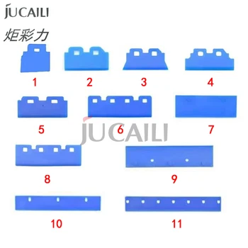 Jucaili 10 бр. голям принтер гума Чистачка за Epson XP600/TX800/DX4/DX5/DX7 Острието на Печатащата глава Mutoh Mimaki почистване чистачките