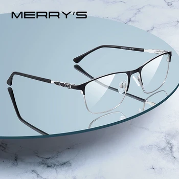 MERRYS ДИЗАЙН За Жени Квадратни Очила Рамка Дамская Мода Тенденция на Очила за Късогледство Рецепта за Оптични Очила S2112