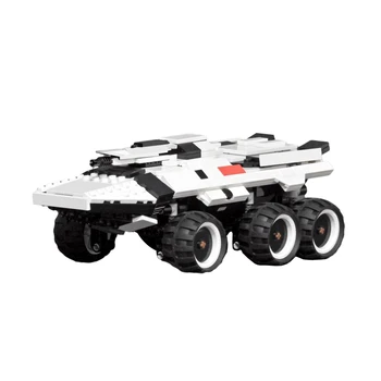 MOC M35 Снимки-Mass Effect Land Chariot Набор от Градивни Блокове се Съберат на Военен Танк Автомобил Тухли Играчки За Деца Подаръци За Рожден Ден