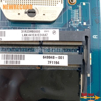 NEWRECORD 649948-001 649948-501 DA0R23MB6D0 DA0R23MB6D1 дънна Платка за лаптоп HP Pavillion G4 G4-1000 G6-1000 G7 дънната Платка на AMD