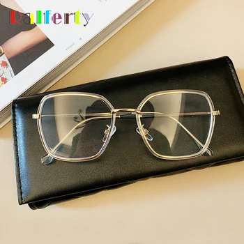 Ralferty 2020 Нови Квадратни Очила с Прозрачни Лещи Ретро Рамки За Очила За Мъже И Жени Прозрачни Очила Без Диоптър Очила M921