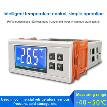 STC-8080A + Цифров Регулатор на Температурата 12 В 24 В 110-220 В Термостат Регулатор Размразяване Охлаждане Терморегулятор Със Сензор