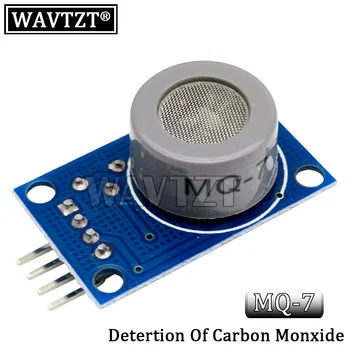WAVTZT MQ-7 модул Сензор за откриване на въглероден окис, аларма MQ7 модул сензор за arduino