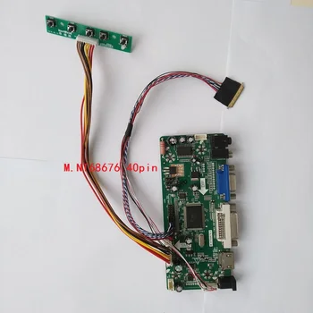 Комплект за LP156WH2 (TL) (A1)/ (TL) (AA)/ (TL) (AB)/ (TL) (AC)/ (TL) (AD) VGA LED LCD дисплей HDMI DVI такса контролер 1366*768 15,6 