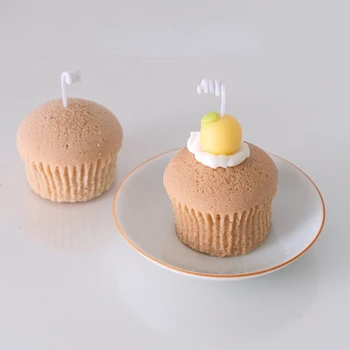 Моделиране Пилешка Торта Силиконова Форма На Diy Ароматни Свещи Производство На Материали За Еднократна Употреба Десерт Свещ Подарък За Рождения Ден На Смола Мухъл