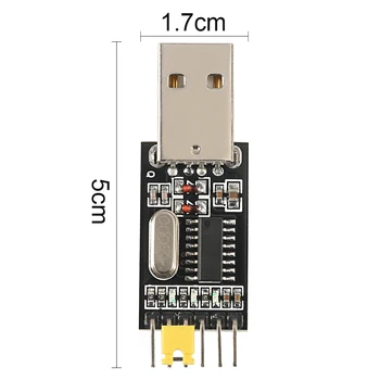 Модул CH340 USB към TTL актуализация CH340G изтегляне на малка табела с телена четка заплащане на микроконтролера STC USB към сериен