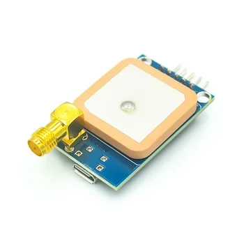 НЕО-6M Micro USB GPS модул, НЕО-7М, Сателитно позициониране, 51 Единичен чип за маршрути Arduino STM32, Керамични антена модул за NEO