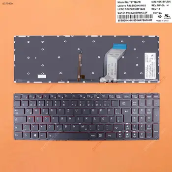 Немски QWERTZ Нова работа на смени Клавиатура за лаптоп Lenovo Ideapad Y700 TOUCH-15ISK Y700-17ISK Y700-15ACZ Y700-15ISK с червена подсветка