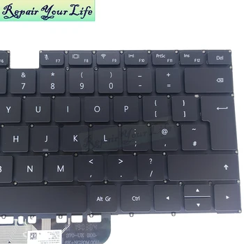 Новата BG, САЩ, на Английски език, Великобритания, GB, Руска Клавиатура с подсветка за Huawei MagicBook Pro HYLR-WFQ9, hlyl-wfq9, на Клавиатури за лаптопи 9Z.NG2BN.001
