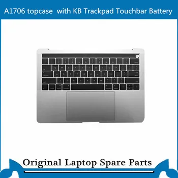Оригинален Горен калъф с Клавиатура Touchbar Тракпад за Macbook Pro Retina A1707 A1706 A1708 Акцент за ръце C Калъф 13'15'