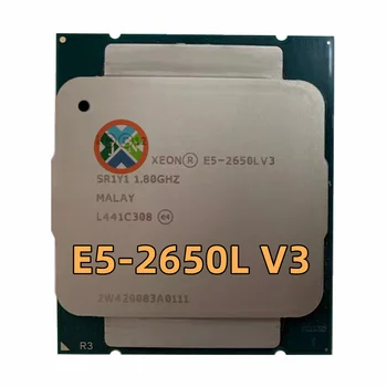 Оригинален процесор Xeon E5-2650LV3 OEM Версия на 1,8 Ghz И 12-Ядрен 65 W 30 М E5 2650LV3 Настолен процесор E5 2650L V3 безплатна доставка