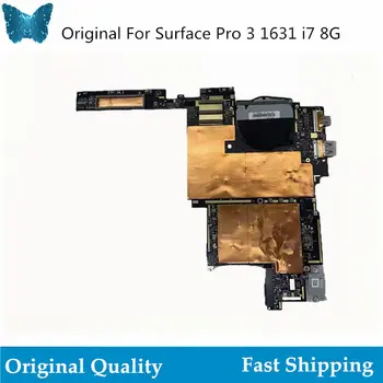 Оригиналната дънна Платка За Surface Pro 3 1631 i7 8G Logic board добре тестван