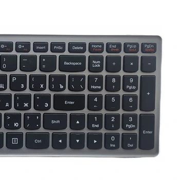 Руска клавиатура за лаптоп на LENOVO, Z500 Z500A Z500G серия BG оформление със сребърна рамка лаптоп замени клавиатурата на лаптоп