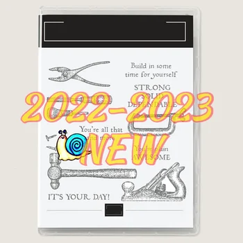 Хардуерни Инструменти Шаблон прозрачни печати и режещи удари комплекти за Творчество САМ Фото Албум за Изрезки Поздравителна Картичка 2022
