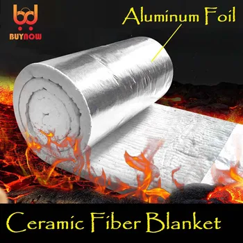 Цирконийсодержащее одеяло от керамични влакна 1430 ℃ може да издържа на висока топлоизолационна памук